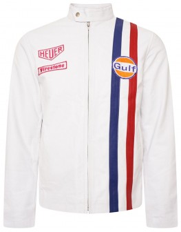 Steve McQueen Le Mans White Jacket